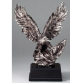 Silver Eagle in Flight Award 10" HEIGHT 7" WING SPAN
